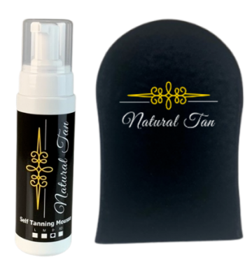 Nt mousse dark  handschoen