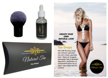 Nt tanning drops kwast